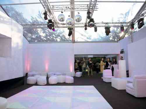 Carpa transparente