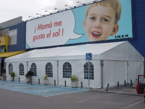 CARPAS EN GRANDES SUPERFICIES