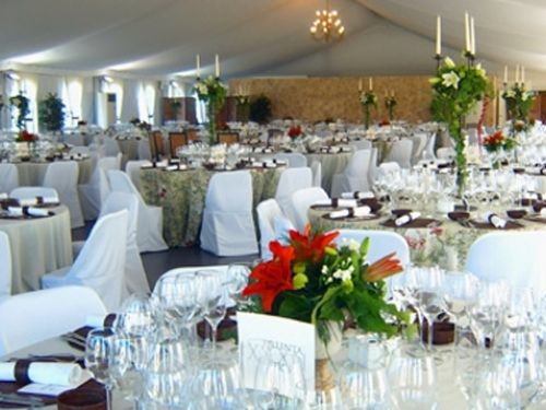 CARPA PARA SALON DE BODAS