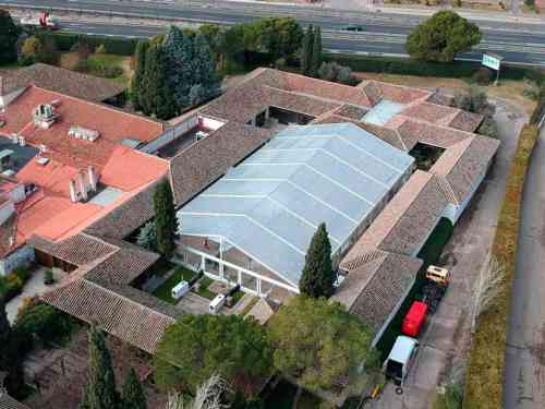 Carpa transparente 