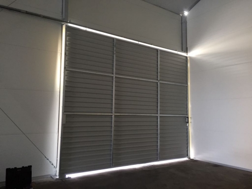 Carpa con puertas gran formato