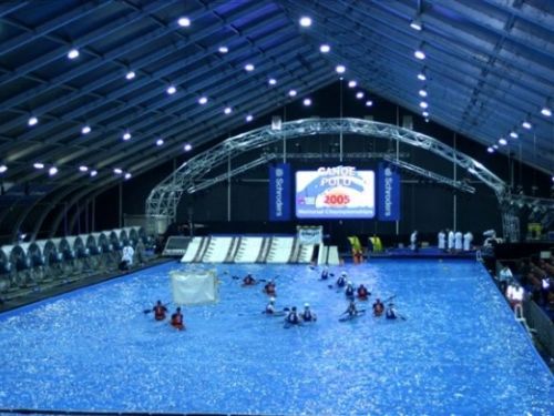 CARPA CON LAGO ARTIFICIAL