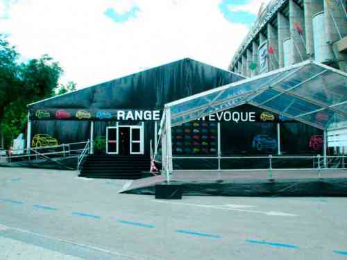 CARPA PARA PRESENTACIÓN COCHE