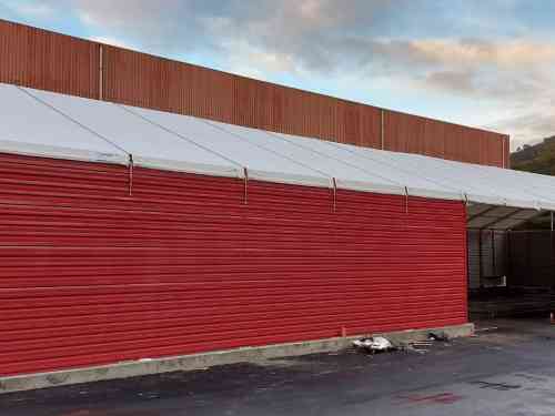Carpa con chapa simple