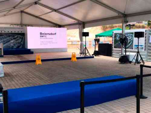 ACTO EN CARPA PRIMERA PIEDRA