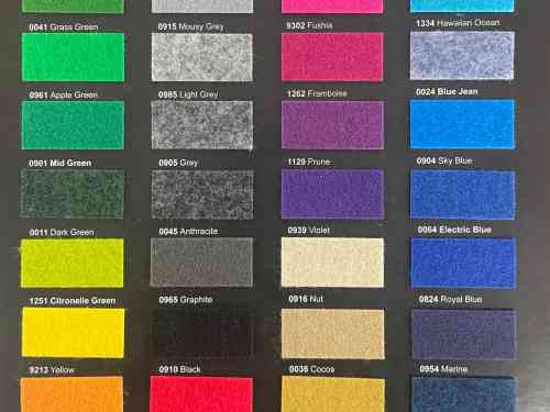 TABLA DE COLORES