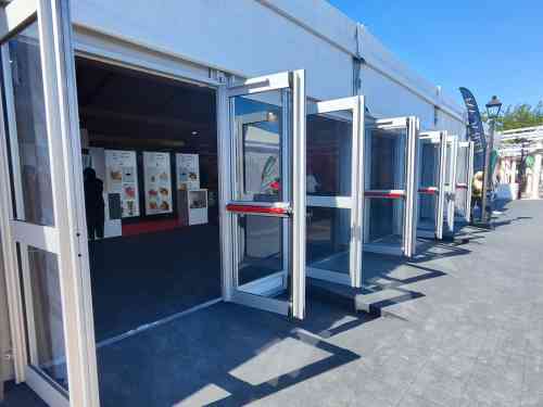 PUERTAS CARPA PARA FERIA