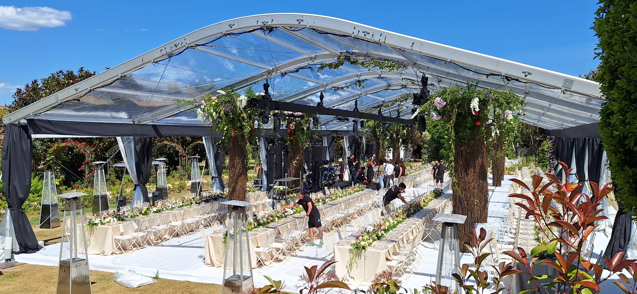 Las mejores carpas para eventos