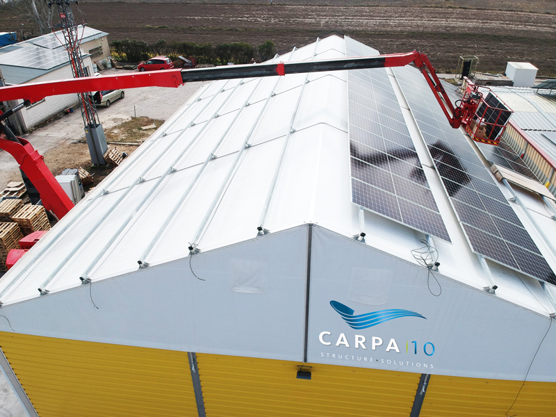 Carpas industriales personalizadas: soluciones urgentes para almacenaje