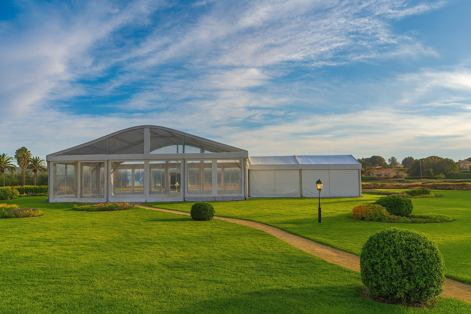 Carpas transparentes