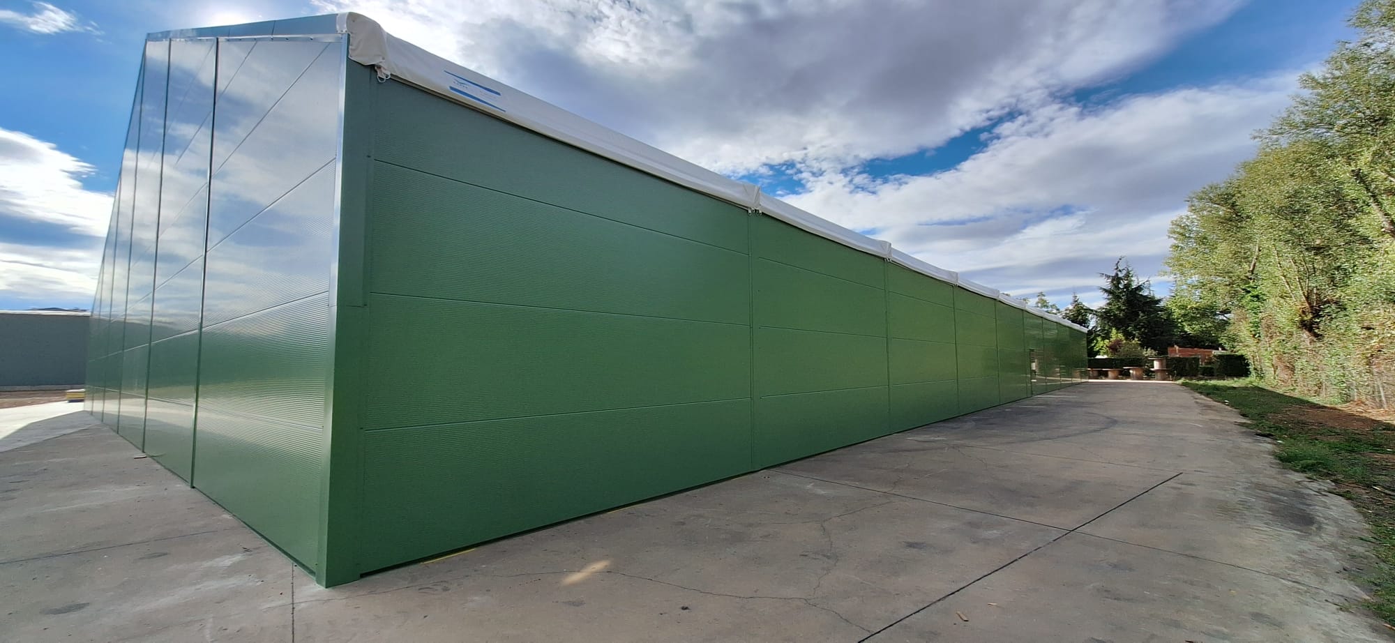 Carpas industriales: almacenes flexibles